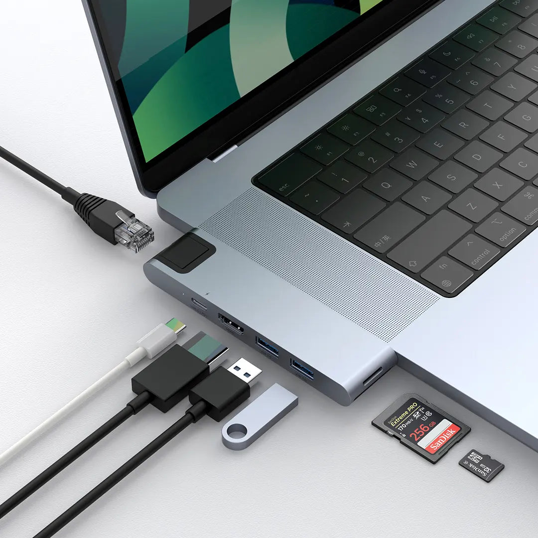 ZikeTech 7 IN 2 USB C HUB for MacBook and iPhone