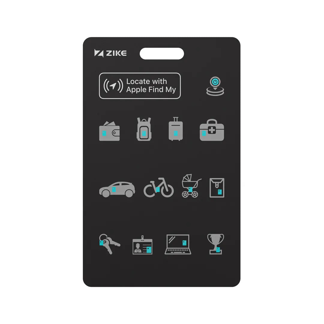 ZIKE Smart Tracking Card for iPhone/iPad/Mac Z006