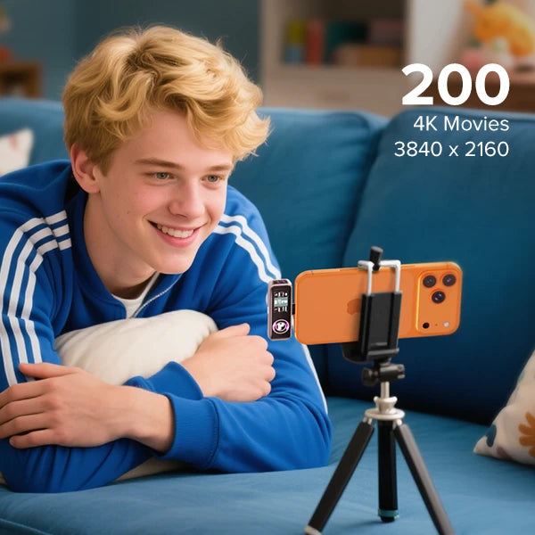 The 2TB Z791C can store 200 4K videos