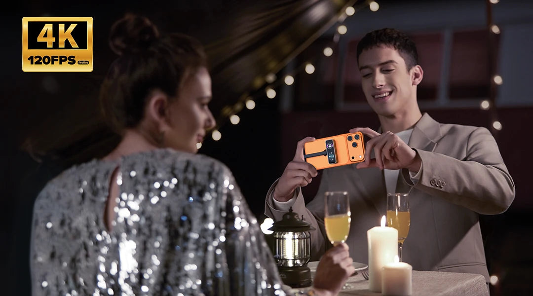 ZIKE Z791C USB-C Magnetic Extended Storage for iPhone 17/16/15 Series supports ProRes 4K120fps video recording