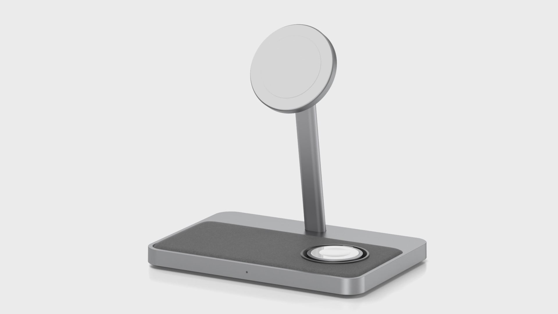 Load video: ZIKE 3-in-1 MFi &amp; QI2 Magnetic Wireless Charging Stand Z557C