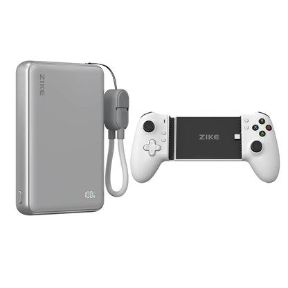 (Pack économique) Manette de jeu mobile USB-C ZIKE Z331 + Batterie externe portable 10000mAh