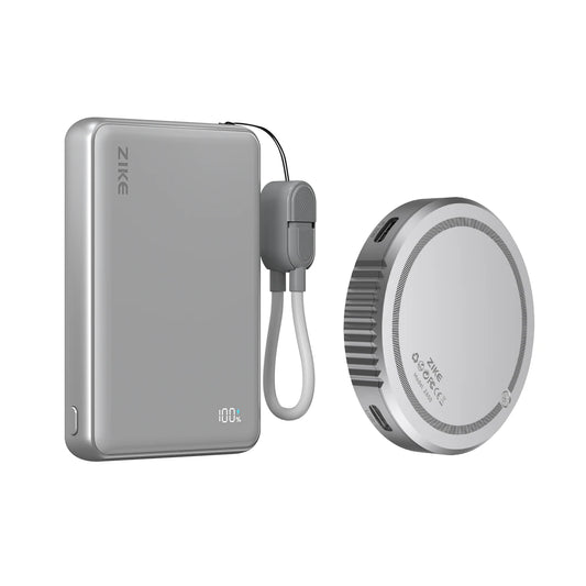 (Pack Duo) Boîtier SSD ZIKE Z850 USB-C magnétique M.2 2230 NVMe + Batterie Externe 10000 mAh