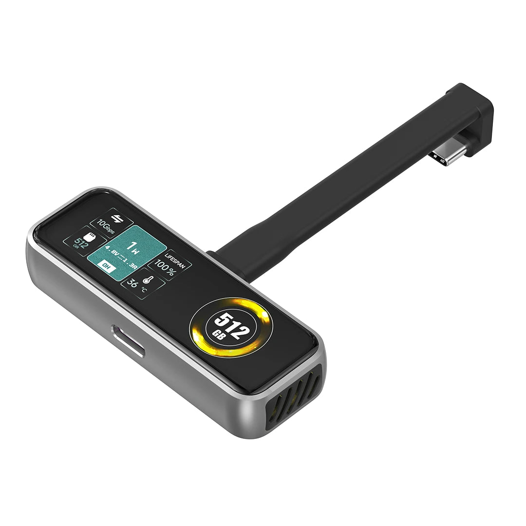 ZIKE Z791C Magnetic SSD Storage for iPhone 17/16/15 ProRes Video