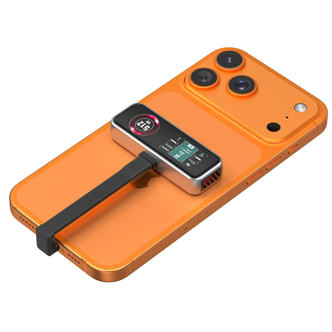 ZIKE Z791C Magnetic SSD Storage for iPhone 17/16/15 ProRes Video