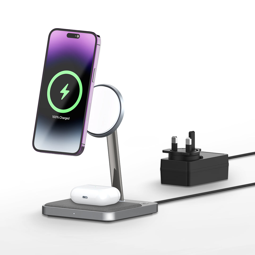 ZIKE 2-in-1 MagSafe Wireless Charger Z557 Support Standby Mode – ZikeTech