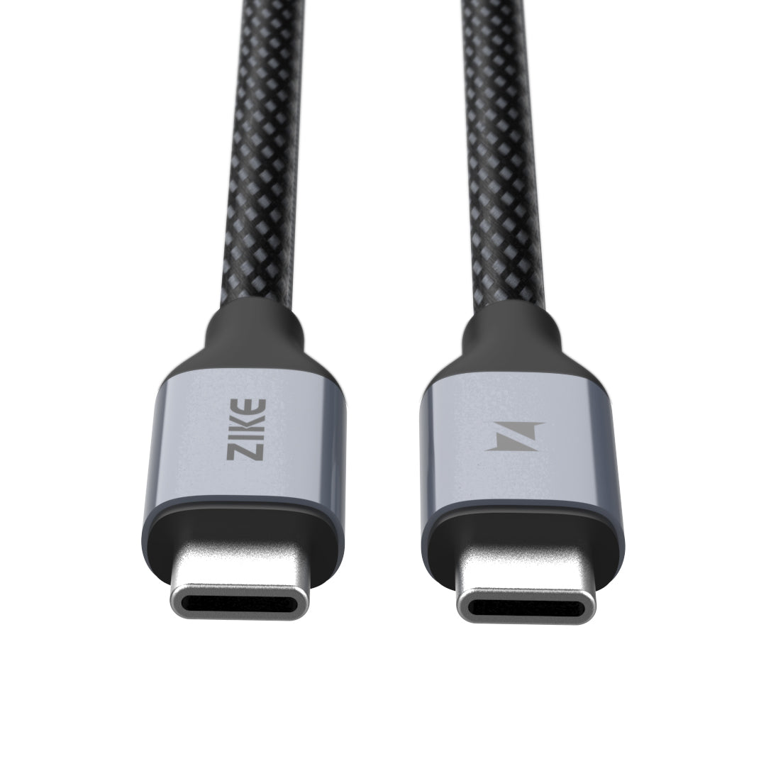 USB Type C 240W Charging & Data Transfer Charger Braided Cable 48V